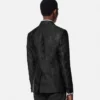 Jacquard Wool-Blend Blazer