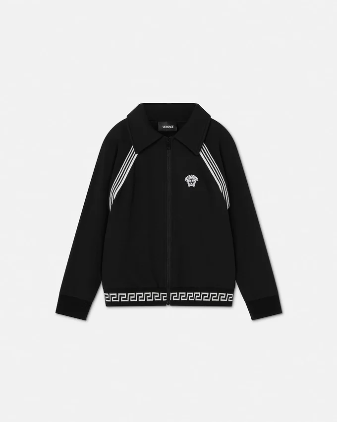 Kids Cotton-Jersey Zip Sweatshirt Kids Cotton-Jersey Zip Sweatshirt