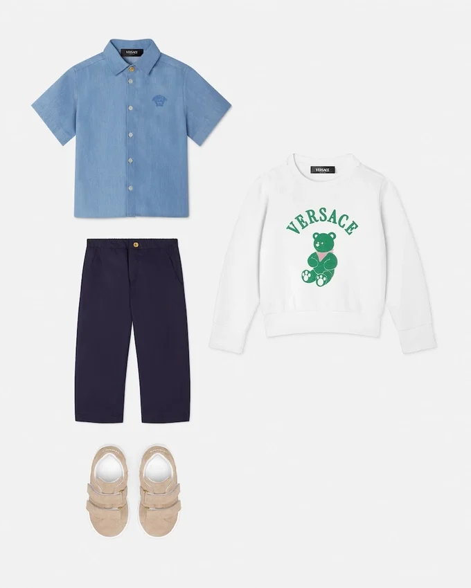 Kids Cotton-Poplin Pants Kids Cotton-Poplin Pants