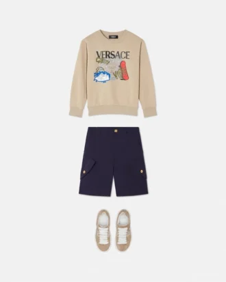 Kids Cotton-Poplin Shorts