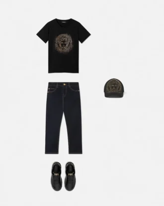 Kids Embellished Cotton-Jersey T-Shirt