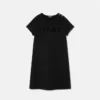 Kids Embellished Milano-Stitch Flared Dress Kids Embellished Milano-Stitch Flared Dress