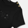 Kids Embellished Milano-Stitch Flared Dress Kids Embellished Milano-Stitch Flared Dress