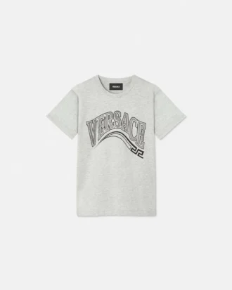 Kids Embellished Printed Cotton-Jersey T-Shirt