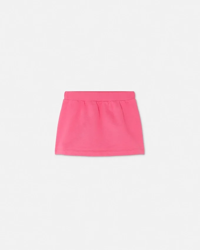 Kids Embroidered Cotton-Jersey Skirt Kids Embroidered Cotton-Jersey Skirt