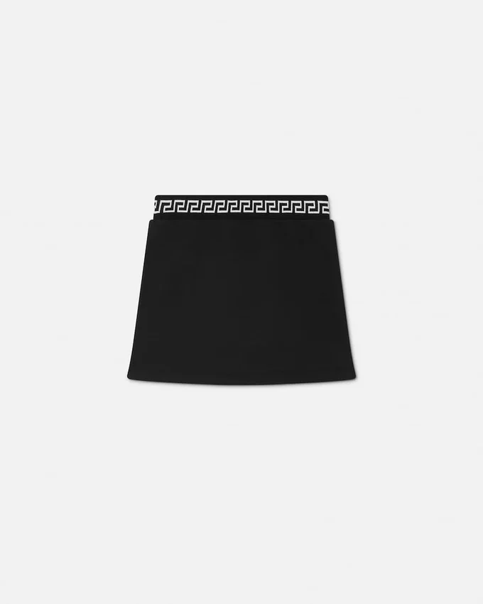 Kids Embroidered Cotton-Jersey Skirt Kids Embroidered Cotton-Jersey Skirt