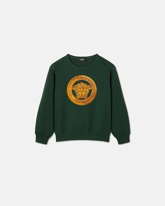 Kids Embroidered Cotton-Jersey Sweatshirt Kids Embroidered Cotton-Jersey Sweatshirt