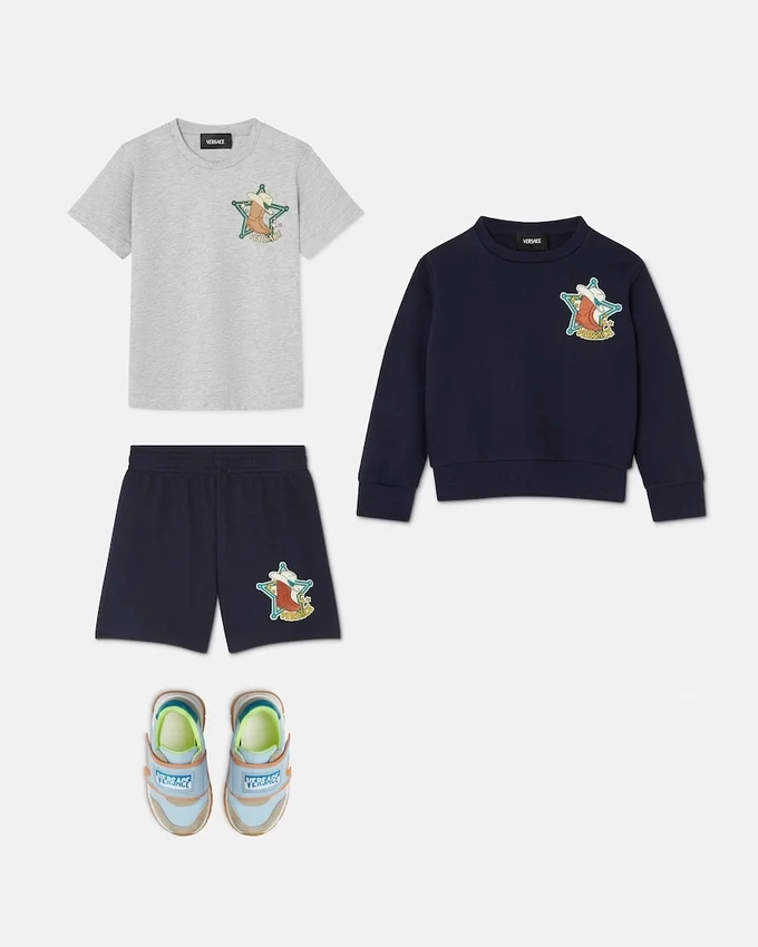 Kids Embroidered Cotton-Jersey Sweatshirt Kids Embroidered Cotton-Jersey Sweatshirt