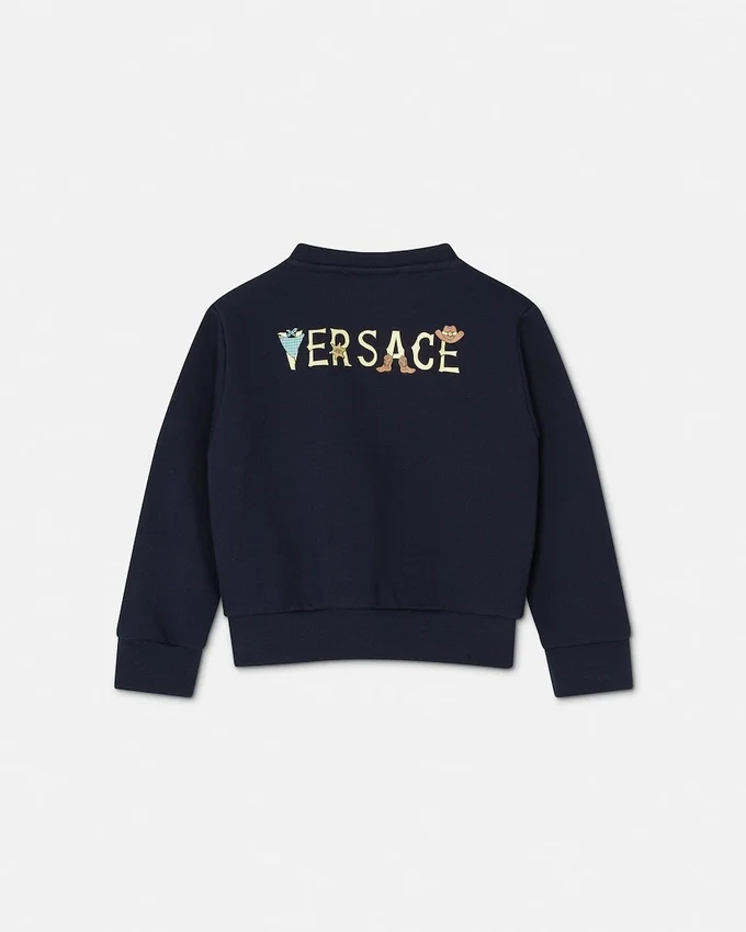 Kids Embroidered Cotton-Jersey Sweatshirt Kids Embroidered Cotton-Jersey Sweatshirt