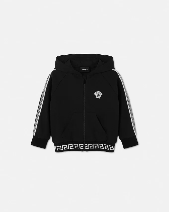 Kids Embroidered Cotton-Jersey Zip Hoodie Kids Embroidered Cotton-Jersey Zip Hoodie
