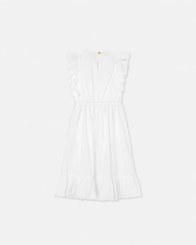 Kids Embroidered Cotton-Poplin Dress Kids Embroidered Cotton-Poplin Dress