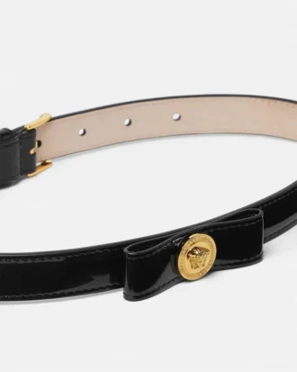 Kids Gianni Ribbon Patent Belt 2 cm