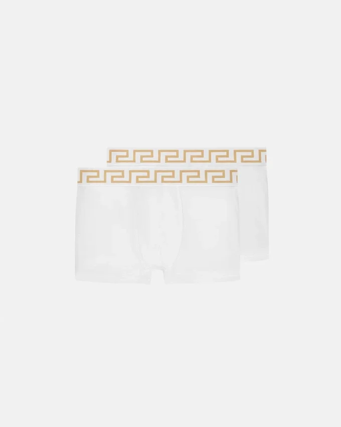 Kids Jacquard Cotton-Jersey Trunks 2-Pack Kids Jacquard Cotton-Jersey Trunks 2-Pack