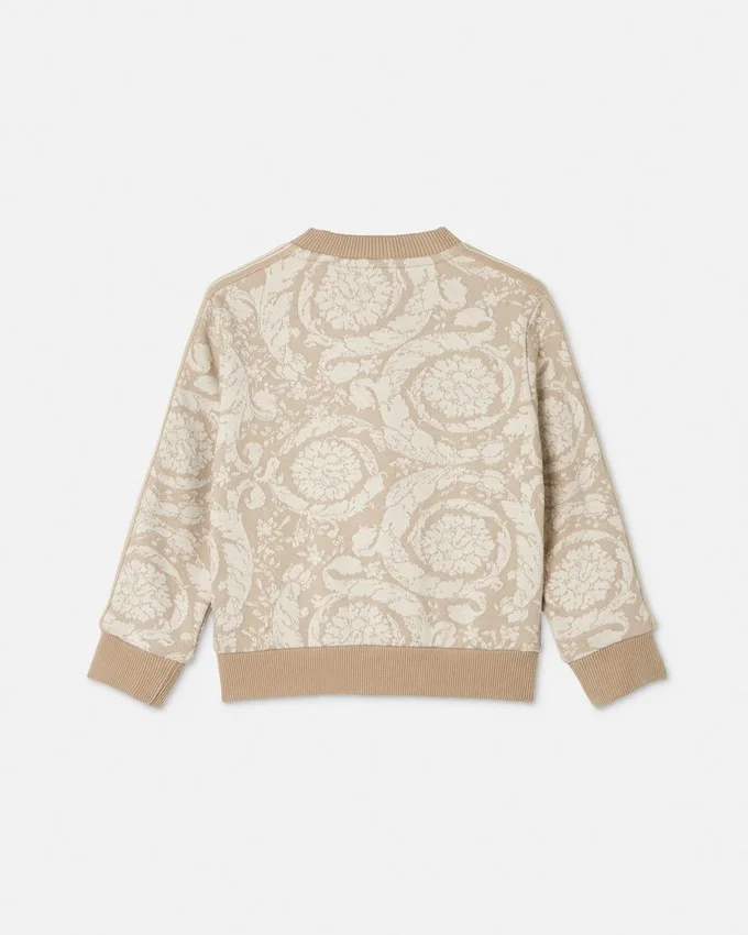 Kids Jacquard Cotton-Jersey Zip Sweatshirt Kids Jacquard Cotton-Jersey Zip Sweatshirt