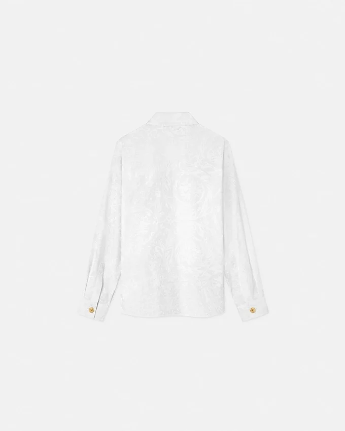 Kids Jacquard Cotton-Poplin Shirt Kids Jacquard Cotton-Poplin Shirt