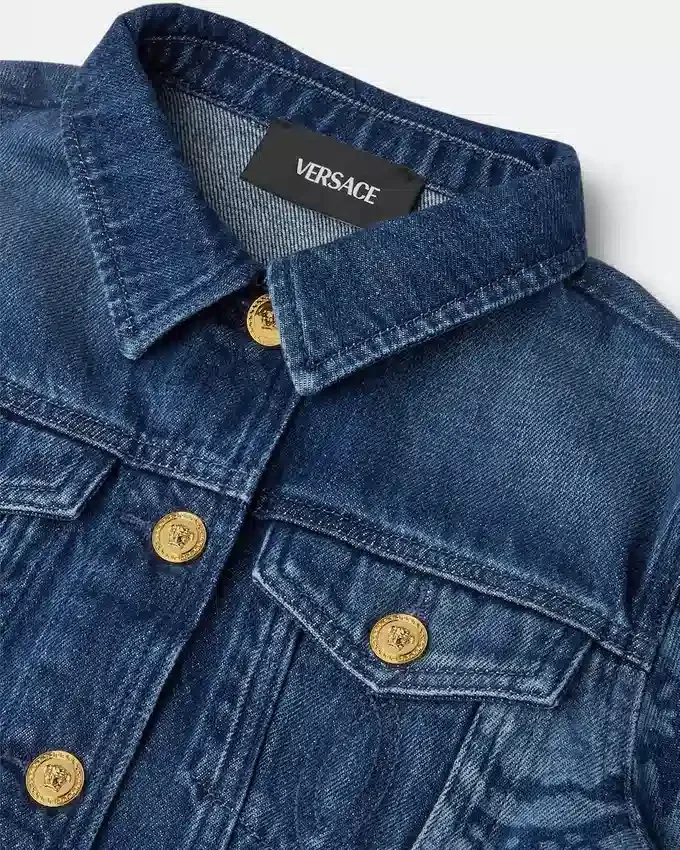 Kids Lasered Denim Blouson Kids Lasered Denim Blouson