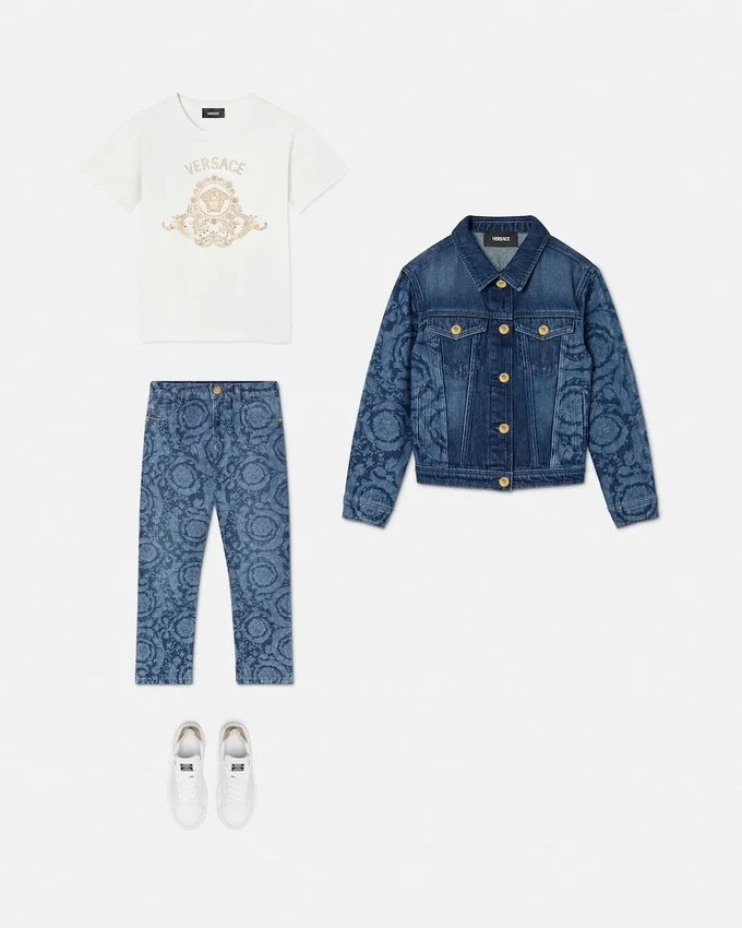 Kids Lasered Skinny Jeans Kids Lasered Skinny Jeans