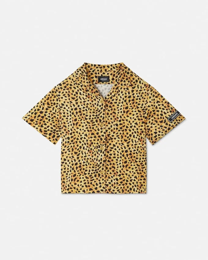 Kids Printed Cady Shirt Kids Printed Cady Shirt
