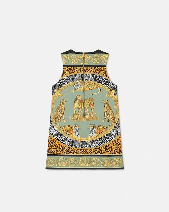 Kids Printed Cotton-Gabardine Dress Kids Printed Cotton-Gabardine Dress