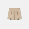 Kids Printed Cotton-Gabardine Pleated Skirt Kids Printed Cotton-Gabardine Pleated Skirt
