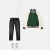Kids Printed Cotton-Jersey Bomber Kids Printed Cotton-Jersey Bomber