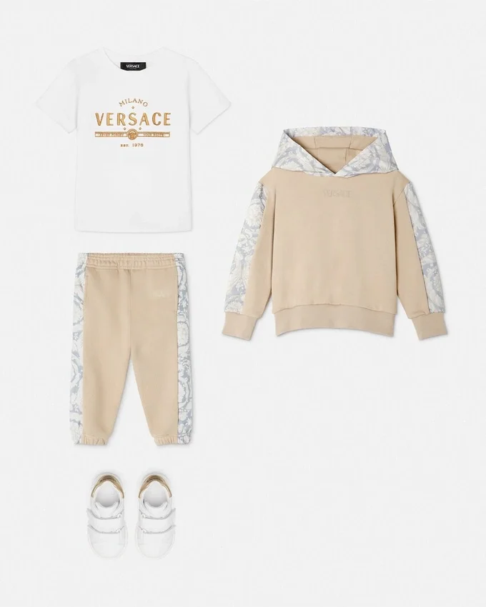 Kids Printed Cotton-Jersey Hoodie Kids Printed Cotton-Jersey Hoodie