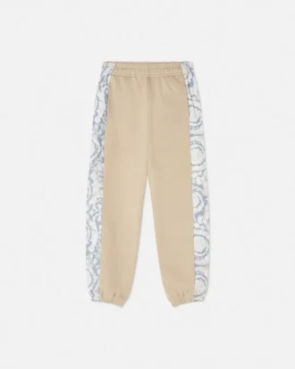 Kids Printed Cotton-Jersey Sweatpants