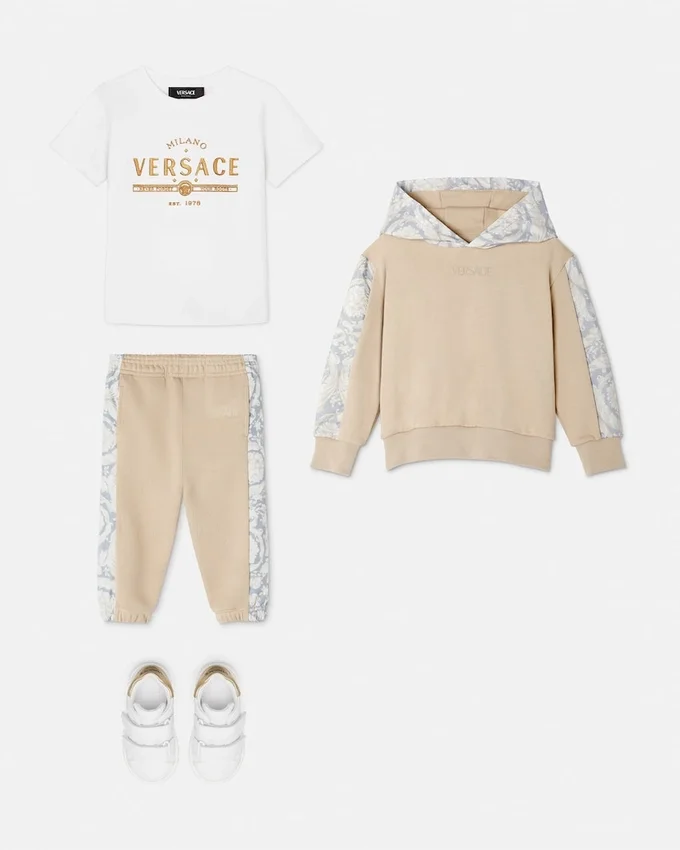 Kids Printed Cotton-Jersey Sweatpants Kids Printed Cotton-Jersey Sweatpants