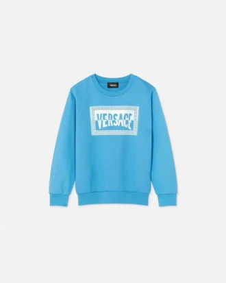 Kids Printed Cotton-Jersey Sweatshirt