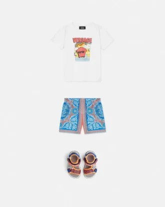 Kids Printed Cotton-Jersey T-Shirt