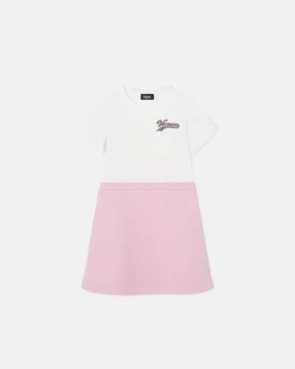 Kids Printed Cotton-Jersey T-Shirt Dress
