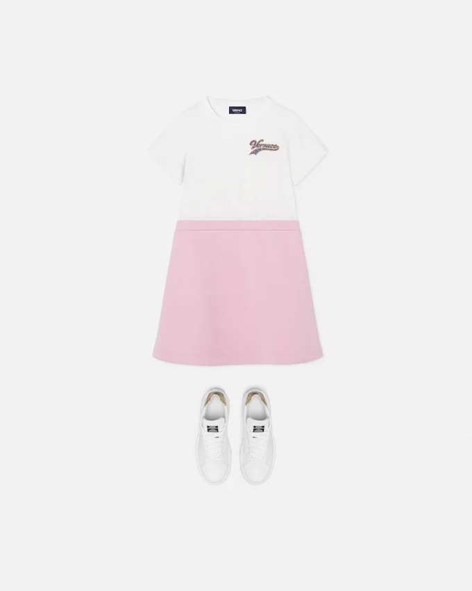 Kids Printed Cotton-Jersey T-Shirt Dress Kids Printed Cotton-Jersey T-Shirt Dress