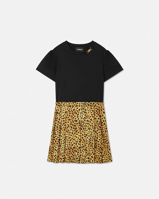 Kids Printed Cotton-Jersey Twill Dress Kids Printed Cotton-Jersey Twill Dress