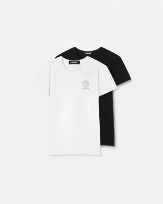 Kids Printed Cotton-Jersey Undershirt 2-Pack