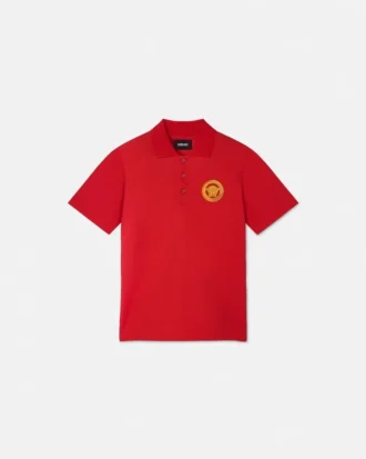 Kids Printed Cotton-Piqu&eacute; Polo