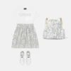 Kids Printed Cotton T-Shirt Dress Kids Printed Cotton T-Shirt Dress