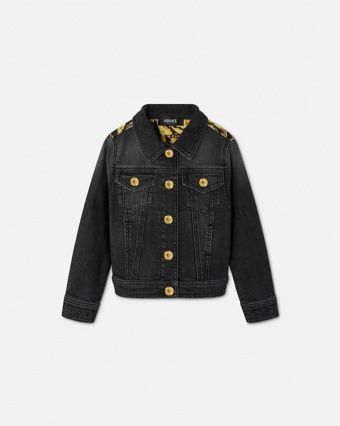 Kids Printed Denim Jacket Kids Printed Denim Jacket