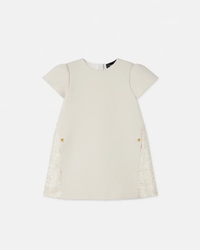 Kids Printed Milano-Stitch Dress Kids Printed Milano-Stitch Dress