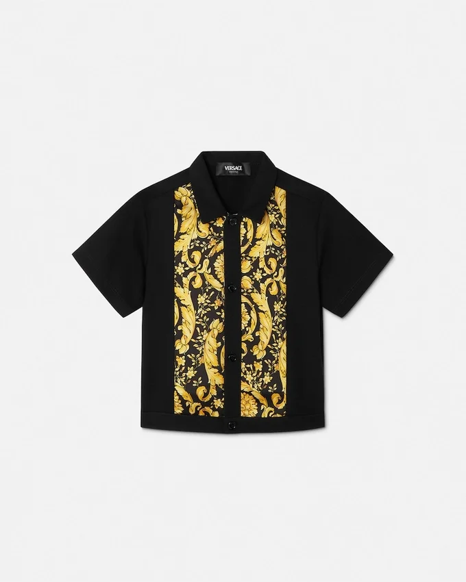 Kids Printed Milano-Stitch Shirt Kids Printed Milano-Stitch Shirt