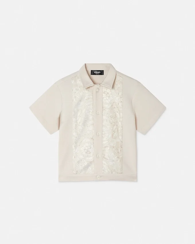 Kids Printed Milano-Stitch Shirt Kids Printed Milano-Stitch Shirt