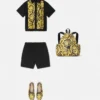 Kids Printed Milano-Stitch Shirt Kids Printed Milano-Stitch Shirt