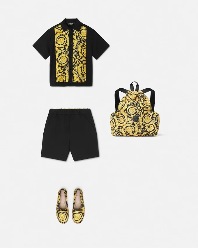 Kids Printed Milano-Stitch Shirt Kids Printed Milano-Stitch Shirt