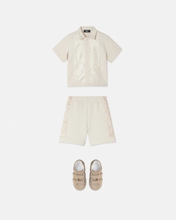 Kids Printed Milano-Stitch Shirt Kids Printed Milano-Stitch Shirt