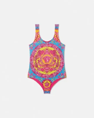 Kids Printed One-Piece Swimsuit
