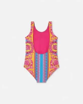 Kids Printed One-Piece Swimsuit