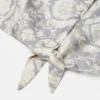Kids Printed Silk Twill Crop Shirt Kids Printed Silk Twill Crop Shirt