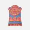 Kids Printed Silk Twill Dress Kids Printed Silk Twill Dress