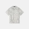 Kids Printed Silk Twill Shirt Kids Printed Silk Twill Shirt