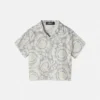 Kids Printed Silk Twill Shirt Kids Printed Silk Twill Shirt