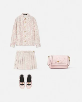 Kids Printed Silk Twill Shirt